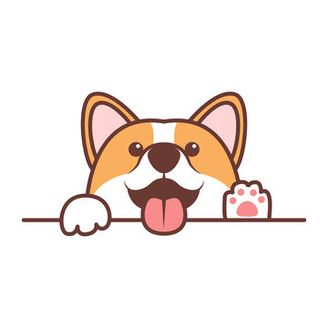 Lick & Stick corgi